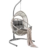 Nobel | Tekli Rattan Bah&ccedil;e Salıncağı | Rehome Balkon Salıncağı Beyaz