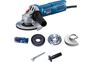 BOSCH Professional GWS 800 Angle Grinder | 800W Power | No-load Speed of 11000 RPM | Versatile Cutting and Grinding Tool | M10 Grinding Spindle Thread | 100 mm Disc | 1 Year Warranty