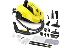 TVD Nettoyeur Vapeur,Multi-usage Nettoyant Vapeur,nettoyeur vapeur pour Canapé Avec 26 Accessoires Pour Taches sur Vitres,lit,Matelas,Tapis,Voiture,Cuisines- 5 mètres de Câble