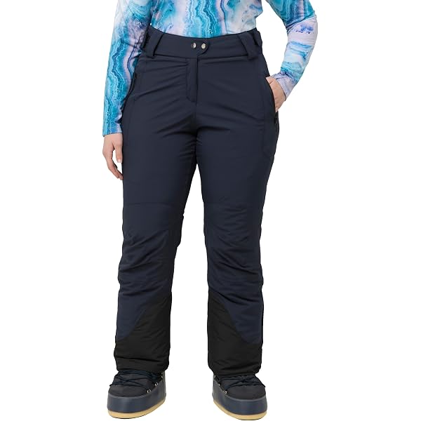 Protest PRTROWENS Pantalone Da Sci Uomo 2025 - Grey, Taglia S - Impermeabile 10K, In Materiale Riciclato, Con Bretelle Regolabili - 2