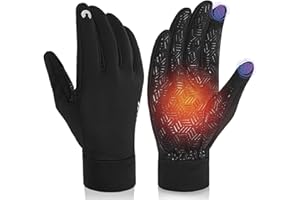 RIGWARL Motorcycle Gloves for Men Women, Winter Gloves with Touchscreen Fingers