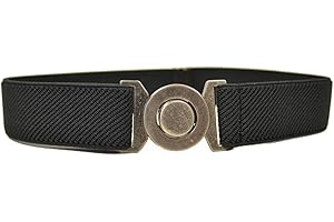 Olata Ceinture Enfants Réglable avec Attache Boucle Ronde (1 à 6 ans)