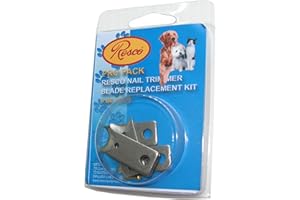 Resco Pro Pack, 6 Klinge Ersatz Nail Clipper Klingen, passt Guillotine Trimmer