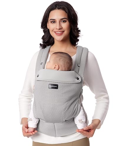Prolunga Cintura Per Porta Bebè Bondolino - 100% Cotone - Fino A 140 Cm - Colore Grigio Popeline - 2