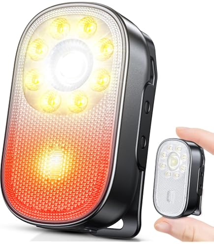 Lntyq Torce LED ricaricabili tramite USB, confezione da 2 torce super