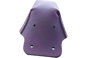 Fonowx 1x Roller Skate Toe Protector,Roller Skat Toe Cap Guards Protectors, Removable Toe Cap Guards Protectors PU Leather Replace Toe Protective Cover for Inline Skate Accessories