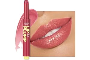 ‎ERINDE Erinde 2 in 1 Lippenstift & Lip Balm, 24 Stunden Halt Hanganhaltender Lipstick, Wasserfest Feuchtigkeitsspendend Lip Gloss, Pflegender Lippen Makeup Stick Shimmer