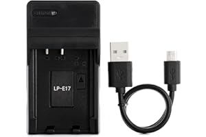 Norifon LP-E17 USB Ładowarka do Canon Eos 750D, Eos 760D, Eos M3 Aparat i nie tylko