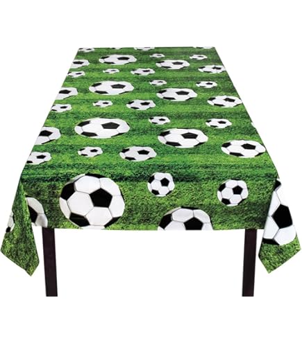 Werownsgso Fußball Banner Deko - 4er Set Wimpelketten Für Fussball Party