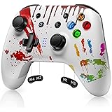 REDSTORM Switch Controllers, Wireless Switch Pro Controllers for Nintendo Switch/Switch Lite/OLED/Android/iOS/PC, 4 Programma