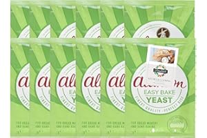 Yeast Bundle with Allinsons Easy Bake Yeast Pack 7g 12 Pack + Brightdale Kitchen Card