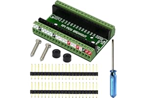 OONO Ultra-Small RPi Pico Terminal Block Breakout Board Module, for Raspberry Pi Pico