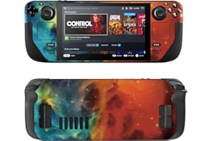 DLseego Protective Skin Decal for Steam Deck, Steam Deck Accessories, Custom Stickers PVC Material Cover for Steam Deck,Anti-scratch, Anti-wear,Twilight starry sky