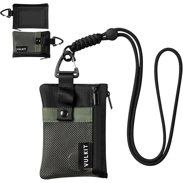 1TG Tactical Munthouder, minimalistische 500D Cordura portemonnee, munt portemonnee, ID-kaarthouder, geldtas, tactische tas met YKK-sluiting, Zwart, 15*10*5, Modern