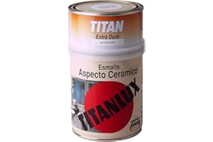 Titan 4200 - Esmalte ceramica Titanlux aspecto ceramico blanco brillante 750 ml
