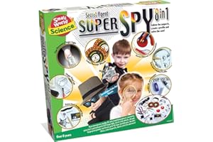 Small World Toys - Secret Agent Super Spy Kit - Solve the Case with Spy Gadgets - Detective Role Play Activities - STEM Sensory Toys Learning Resources for Kids Age 8+