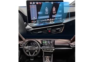 LFOTPP Protector de pantalla de navegación de 12,9 pulgadas compatible con Cupra Formentor 2025 2026, vidrio templado 9H resistente a los arañazos y antihuellas para Cupra Leon MK4 Accesorios