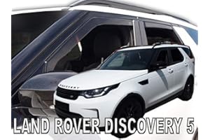 ‎J&J AUTOMOTIVE J&J AUTOMOTIVE | Windabweiser Passend Für Discovery 5, ab 2016, Heko Regenabweiser, Getönt, Set 4-Teilig, Vorne und Hinten, Aerodynamisch
