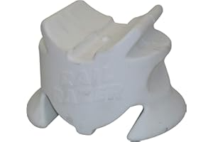 JOLLY PETS Horsemen's Pride Rail Razer 4 Pack White