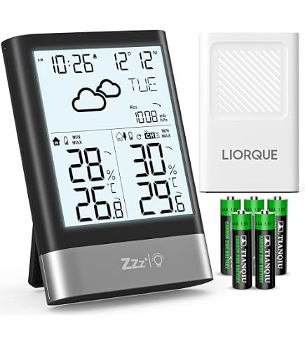 Explore Scientific ST1003H - Capteur Température/humidité Sans Fil, Compatible WSH4002, Portée 30m, Piles Incluses