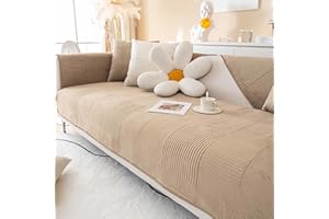 YSZBD Protège Canapé 3 Places Housses De Canapé d Angle Velours Antidérapante pour Chien Protecteur De Canape Housse De Canapé Imperméable Anti-Taches,#10-70x70cm