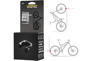 Hornit CLUG Pro Soporte de Pared para Bicicleta | Gancho de Bicicleta | Almacenamiento de Ciclo | Con Correa FIDLOCK | 5 Tamaños | Fácil de Instalar
