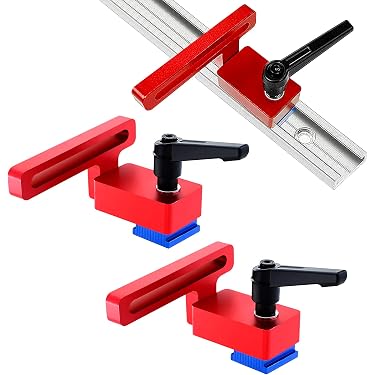 Blocchetto di limite per tavolo per la lavorazione del legno, blocco a Blocchetto di limite per tavolo per la lavorazione del legno, blocco a