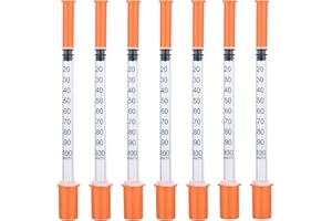 ZVF Pack of 10PCS 1ml Plastic Multiple Uses Measuring Tools, 0.27X6mm Lab Measuring Supplies, Individually Sealed Packaging