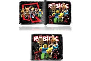 Elie&Eason Roblx Wallet Boys Roblx Kids Leather Wallets, Roblx Gifts for Boys, Kids Wallet for Birthday