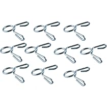 Marfitec 10er-Set Schlauchklemmen Für Nitro-Kraftstoffschläuche – Ø 5 Mm, Schnelle Montage