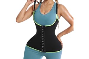 Vigorix Taillentrainer für Damen, Saunaanzug Taillentrimmer Unterbauch Fett-Sauna Anzug Schweißgürtel Bauchbrenner Schweißformer