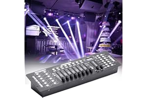Erreyht DMX controller, 192 channels DMX512 controller console 240 scenes for MINI DMX controller DMX light console party DJ disco moving head light stage lamp operator equipment