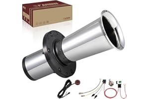 ‎FARBIN Oldtimer Hupe 12V Ahooga Hupe für Auto LKW Retro Hupen Antik Signalhorn Fanfare Horn Alte Oldtimer Horn Metall 130db Air Horns für Auto Motorrad Antik Vintage Classic Old Car FARBIN
