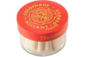 Millant-Deroux Rosin, Colophane, clair, pour Violon, Alto, Violoncelle