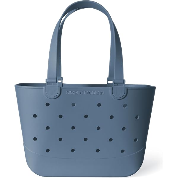 Sac Fourre-Tout Plage Étanche Grand Format EVA Avec Trous - Sac Voyage Lavable Léger Et Robuste