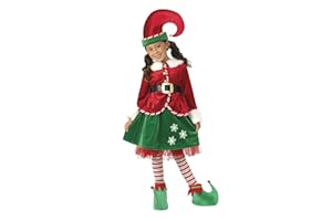 Rubies Disfraz Elfo Girl Deluxe para niñas, Chaqueta con falda