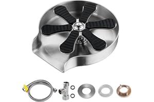 youjia Lavadora Automática de Vasos Limpiador de Tazas Enjuagador de Vidrio para Fregadero de Cocina Arandela de Vasos para KTV, Restaurantes, Cafeterías