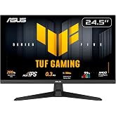 ASUS TUF GAMING VG259Q5A 24.5 FAST IPS 1920x1080 0.3ms 200Hz 300cd DP HDMI مكبر صوت VESA 3YEAR ELMB SYNC Monitor