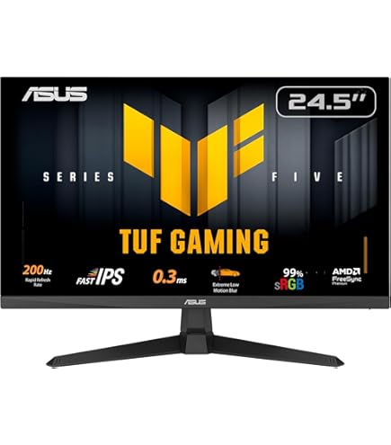 ASUS TUF Gaming 24” (23.8 inch viewable) 1080P monitor