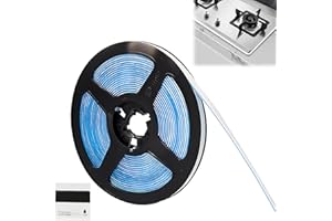 MUSIOOK 1 PCS 6M Self Adhesive Bathroom Sealant Tape, Waterproof Caulk Tape, Bath Sealant Strip Self Adhesive for Kitchen Wall Tile Gap, Sink, Toilet, Bathtub, Floor Edge, and Corner Trim Strip (White)