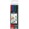 Faber-Castell Multimark Permanent S 152304 Assorted Marker Pens Pack of 4
