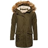 Superdry Cheetah Rookie Parka Mujer 