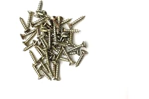 JONES DIY 100 Pcs Wood Screws Double Countersunk General Purpose (3mm x 15mm)