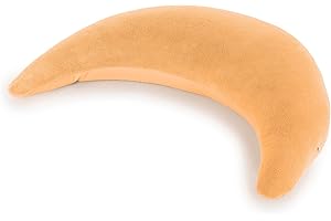 ‎KINDERHAUS BLAUBÄR Set Theraline Plüschmond Stillkissen, Bauchstützkissen & Spucktuch Blaubär | Schmusekissen und Lesekissen | Kopf- und Nackenkissen | kein Rascheln durch Perlen | gefüllt mit Perlen