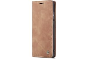 JMstore Funda Compatible con Xiaomi Mi 9T/Mi 9T Pro/Redmi K20/K20Pro, Magnético Carcasa Funda Móvil Billetera Cuero Funda con Tapa Libro Caso Soporte Plegable (Marrón)