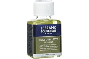 Lefranc & Bourgeois Malmittel, Mohnöl für Ölfarben in 75 ml Flasche