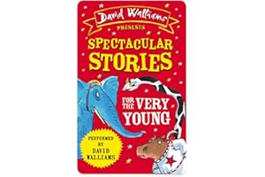 Yoto Spektakularne historie dla bardzo młodych Davida Williamsa – karta dźwiękowa dla dzieci do użytku z odtwarzaczem Yoto i mini odtwarzaczem audio typu wszystko w 1, zabawne słuchanie bez ekranu do