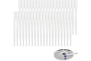 HHZZXCDH 200 Stück Pipette,Geeignet Für Verschiedene Labore Krankenhäuser Schulen Klassenzimmer Chemie,Pipetten Dosierung Pipette Mit Skala Pipetten 3ML Pipette Transparente Pipetten