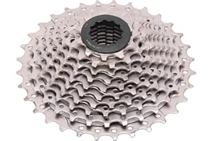 Alomejor Rueda Libre de Bicicleta 10 velocidades 11 32T Cassette de Bicicleta de montaa Apto para Bicicleta MTB Bicicleta de Carretera Reemplazo