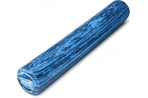‎SISSEL SISSEL Pilates Roller Pro Soft, Balance Core Stabilitätstraining, Ø 15cm, 90cm lang, Blau (Blue)